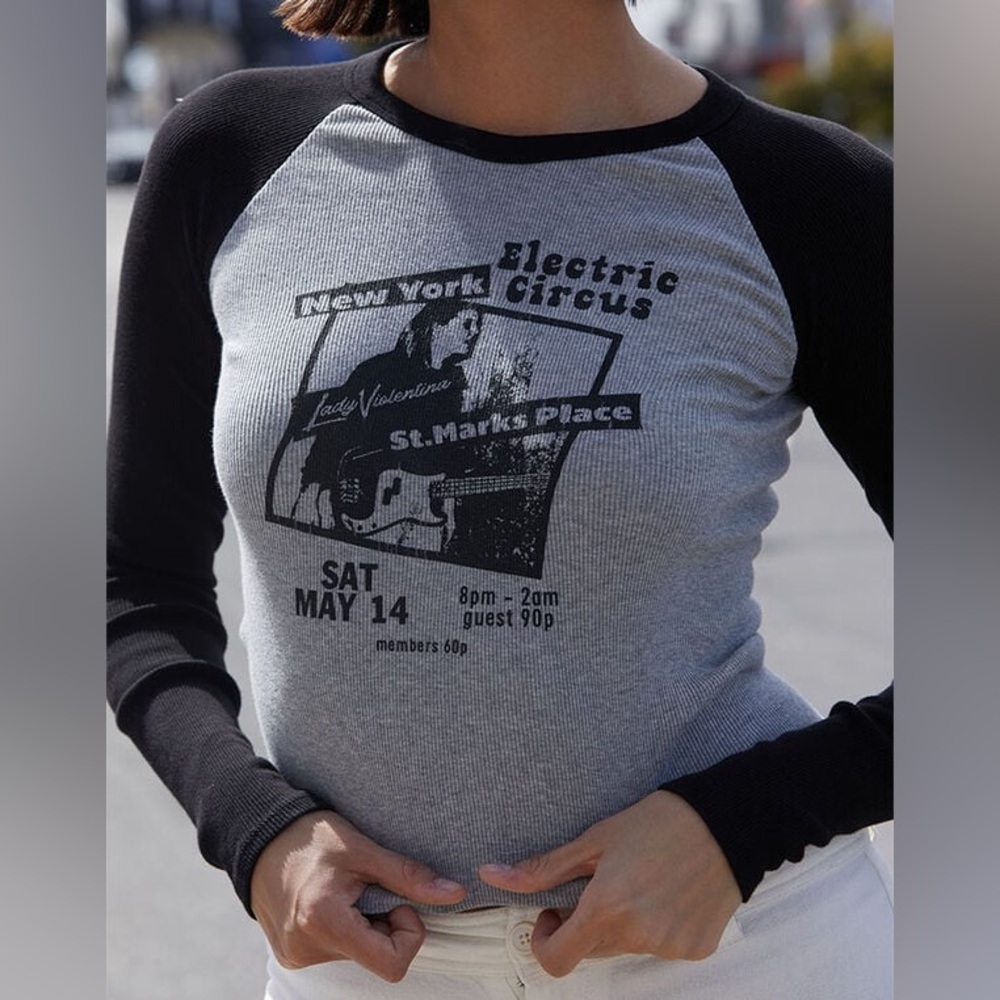 John Galt New York Electric Circus Bella Long Sleeve T-Shirt